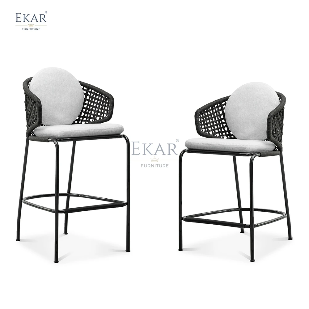 Durable outdoor bar chairs-balcony chairs-outdoor furniture supplier