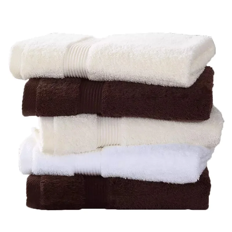 Towels - 100% Cotton Hotel Quality White Towels From £2.17