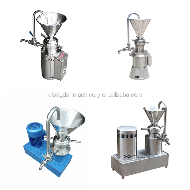 Vertical Colloid Mill Stainless Steel Stator and Rotor Colloid Mill Peanut Butter Production Line Peanut Sesame Grinder - Image 6