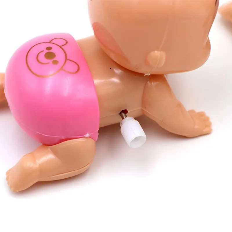 Оптовая продажа, детская игрушка для новорожденных, забавная мультяшная заводная игрушка для ползания и встряхивания, детская дизайнерская игрушка для детей