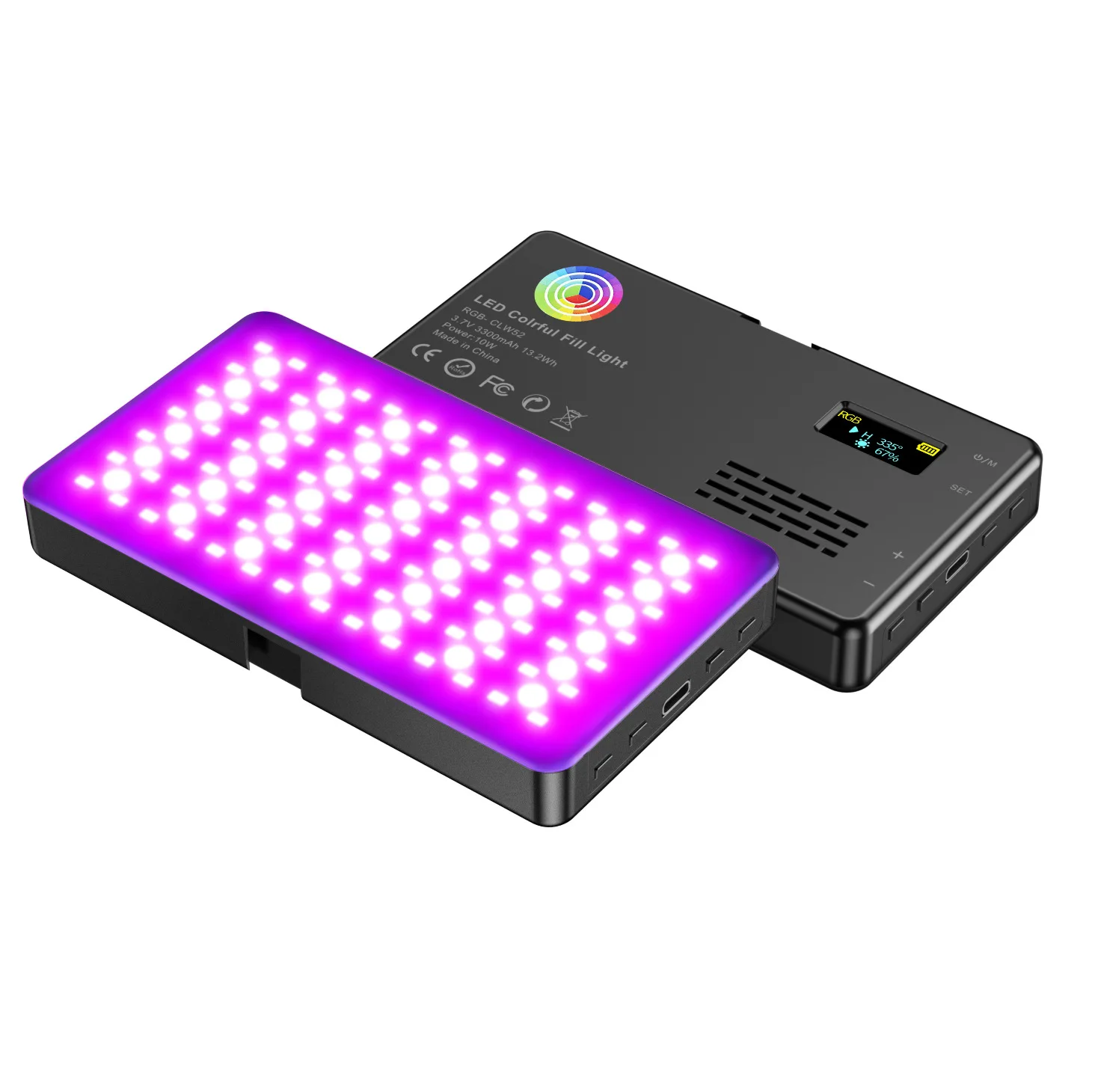 1464px x 1460px - Source Mini Pocket RGB Photography Lighting Vlog Lamp mobile phone DSLR  Camera LED Video Fill Light on m.alibaba.com