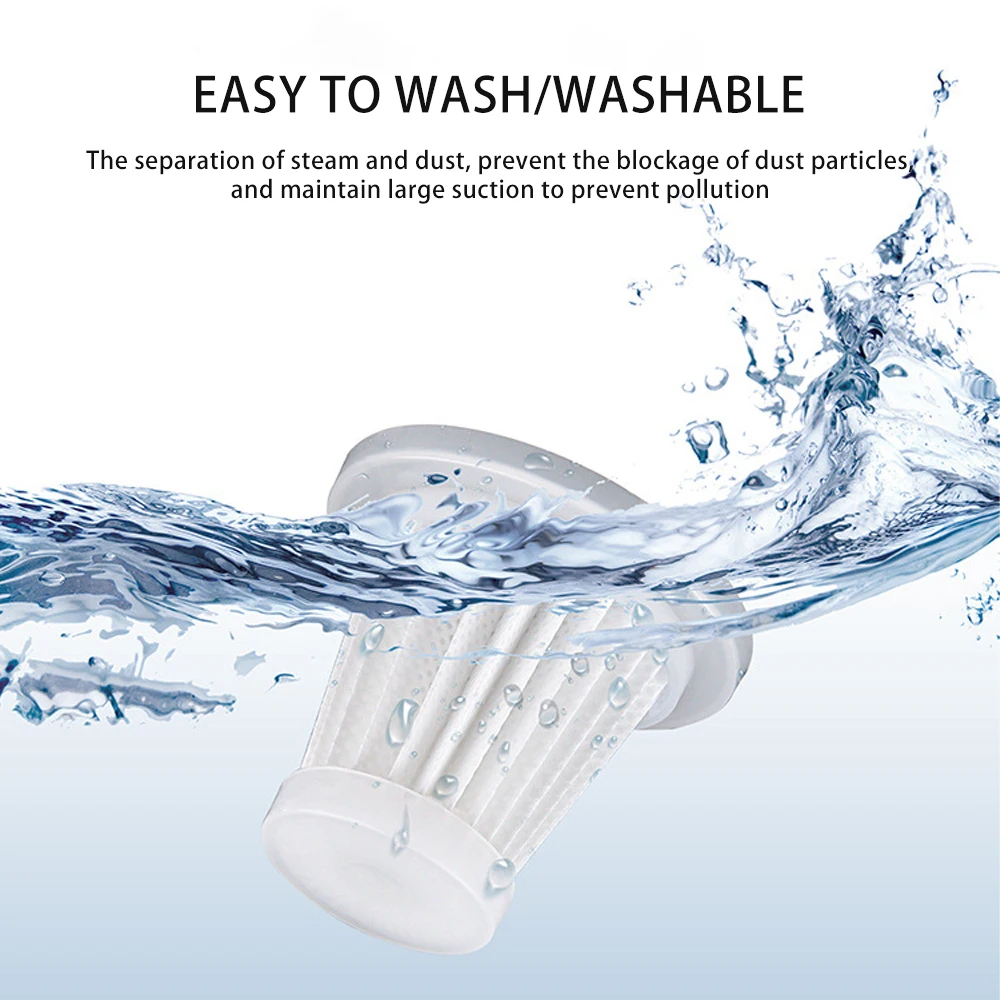 High Quality Mini Wireless Handheld Vacuum Cleaner Dual-Use for Home & Car ABS Material Battery-Powered - view 6