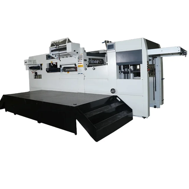 Fully automatic flatbed hot stamping machine foil hotstamping machine foil stamping hot foil stamping logo machine