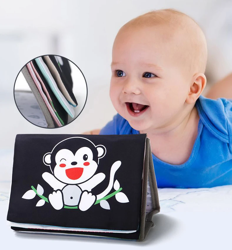 Мягкие сенсорные игрушки для новорожденных