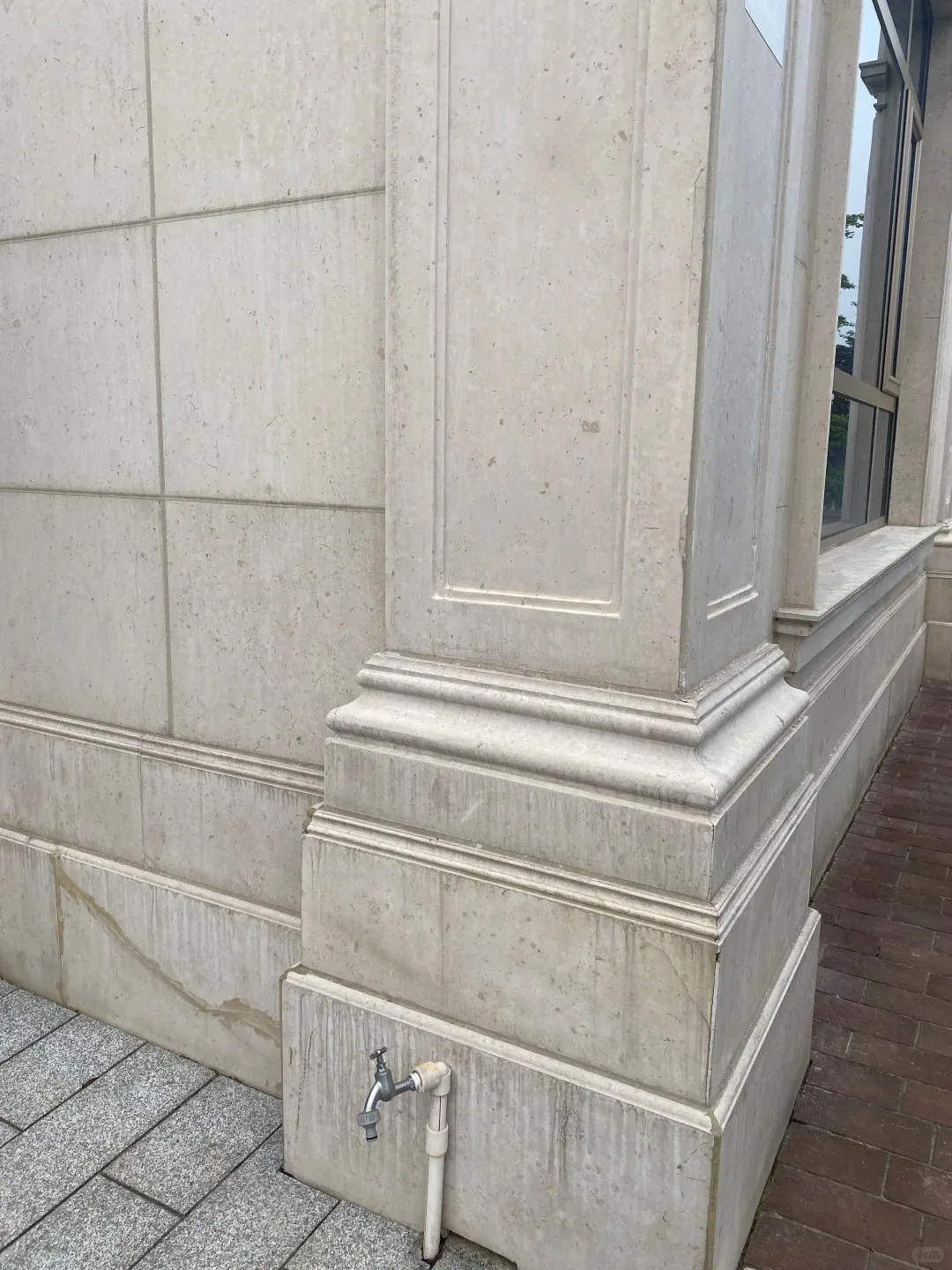 product wholesale white sandstone facade exterior competitive price cheap outdoor wall cladding for villas honed tile surface finish-2