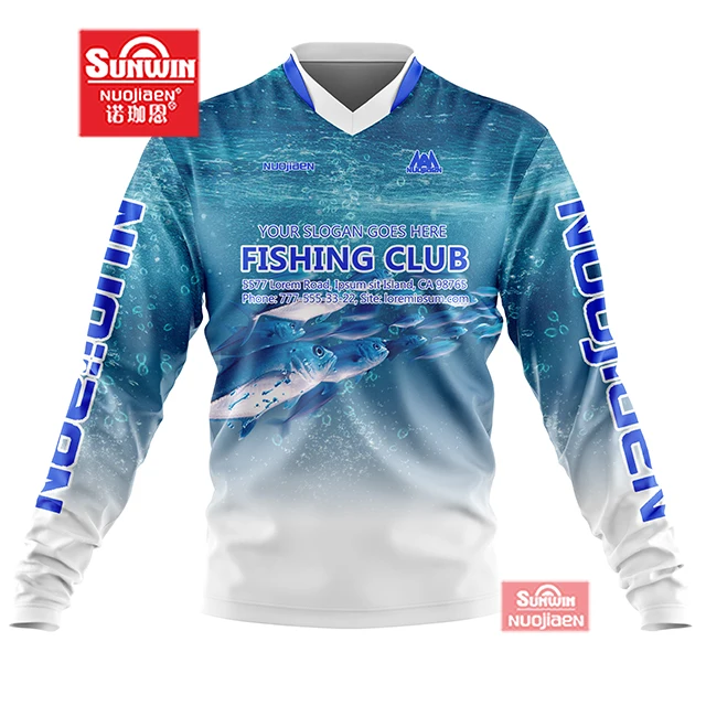 Source Hot Sale Fishing Jersey Tournament Custom Design Fishing Jersey Wear  on m.
