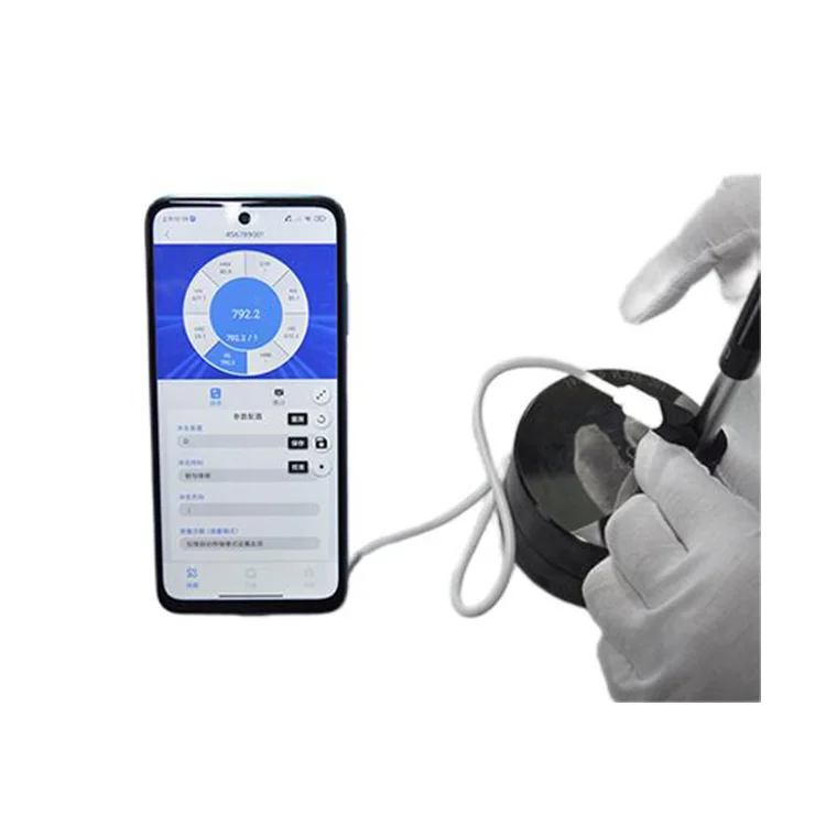 MLH350 Leeb Hardness Tester with a Mobile App the Hardness Value Is Displayed on the Phone Richter Hardness Tester