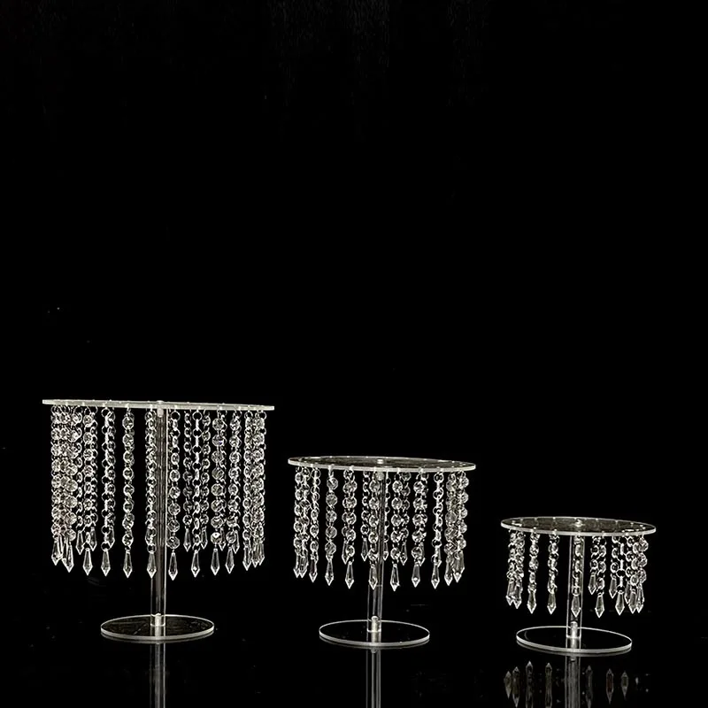 Wholesale 118cm Tall Clear Acrylic Candle Holders Wedding Centerpiece