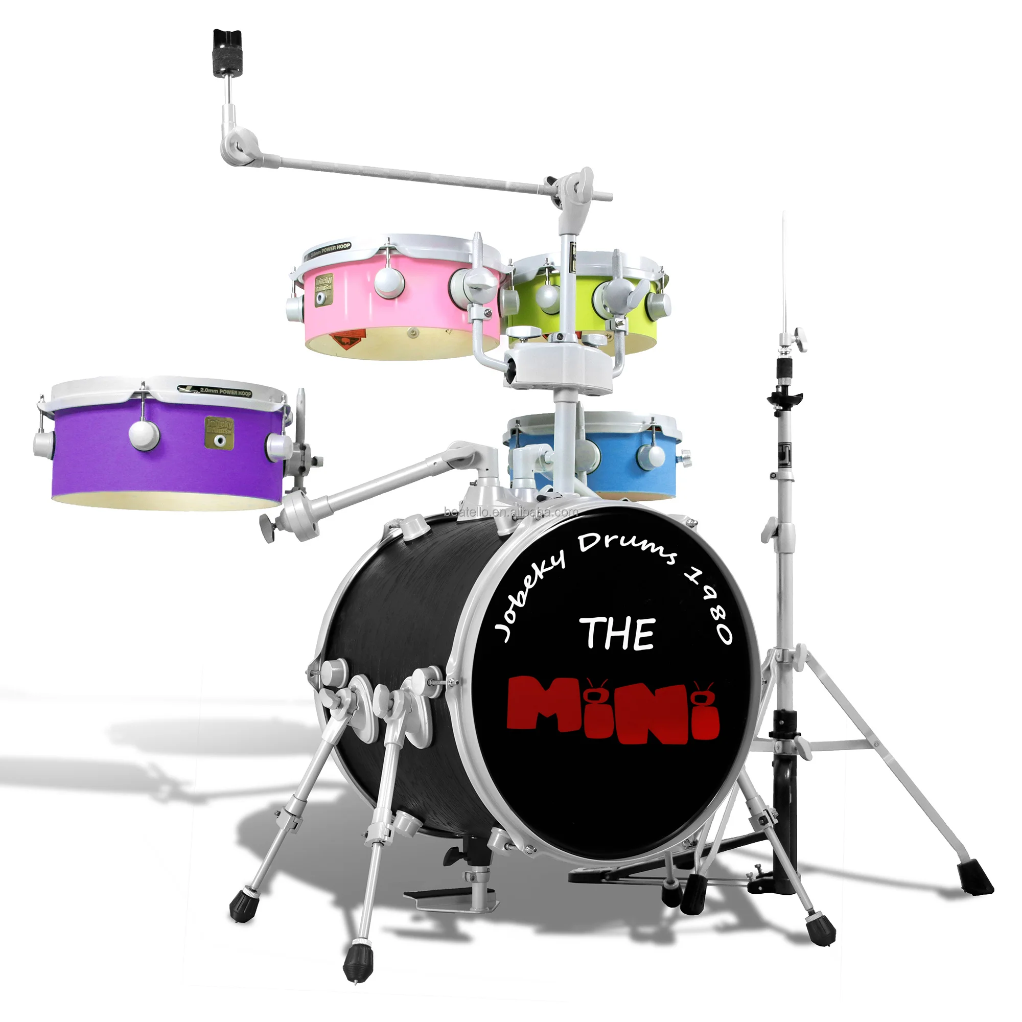 JBK OEM Jungle Drum Set - Colorful 16''bass 10'' Snare Drums