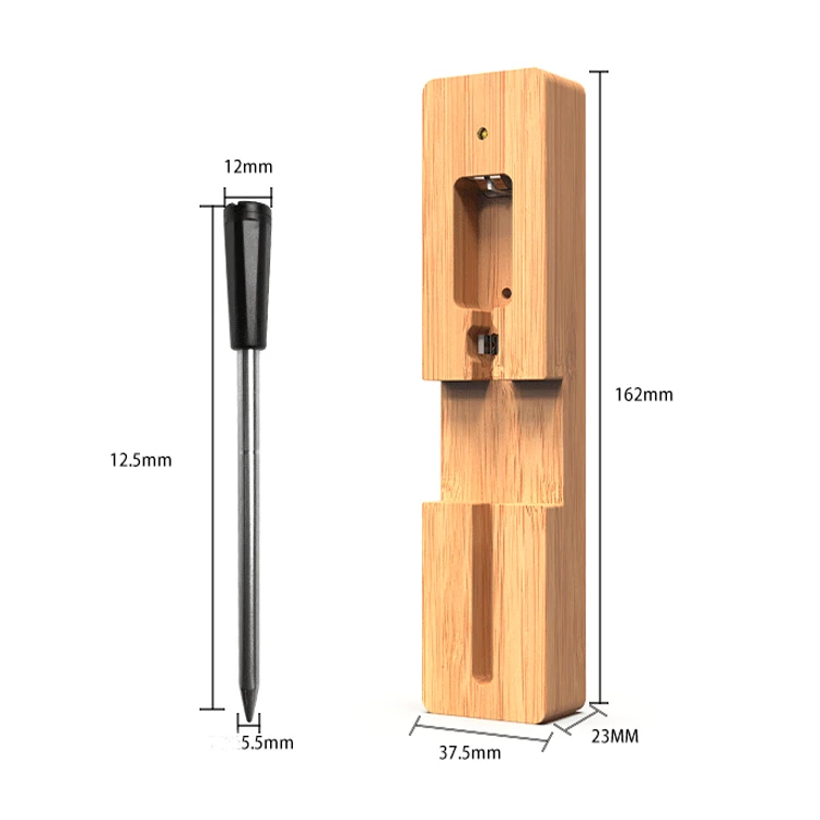 100FT /30 Meters Long Range Smart Wireless BBQ Bluetooth Probe