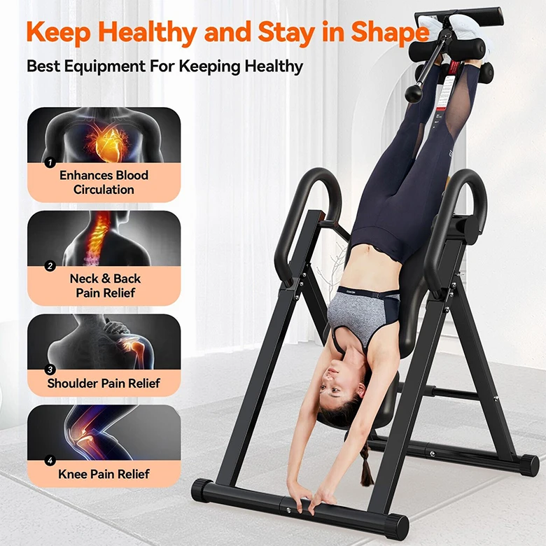 Mini Inversion Tablet 135 To 225 Degree Inversion Mini Inversion Table For Back Pain ...
