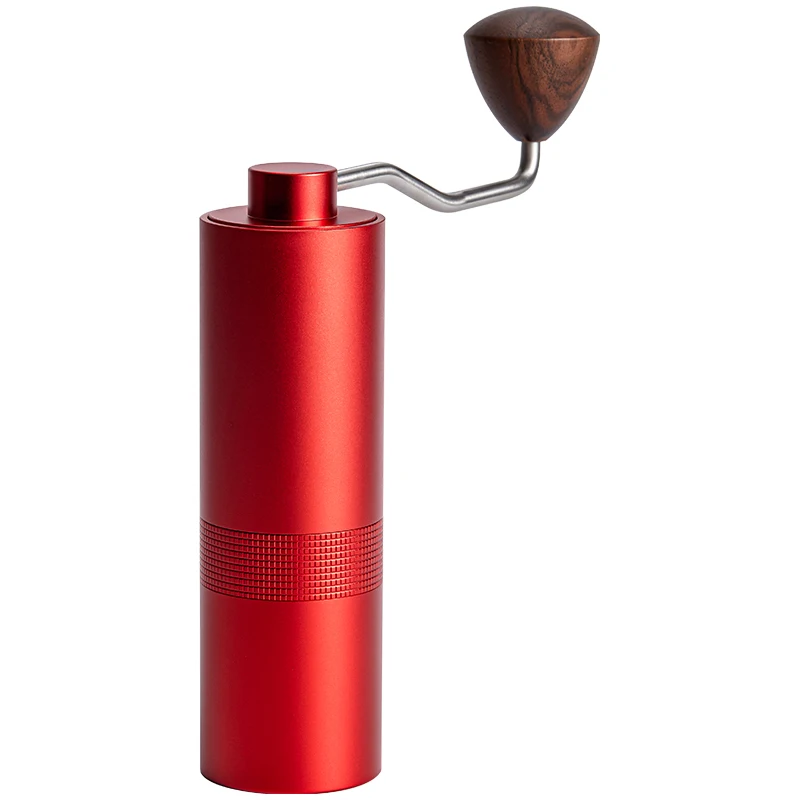 Al-Alloy Body 420 Stainless Steel Burr Multicolor Portable Manual Coffee Grinder