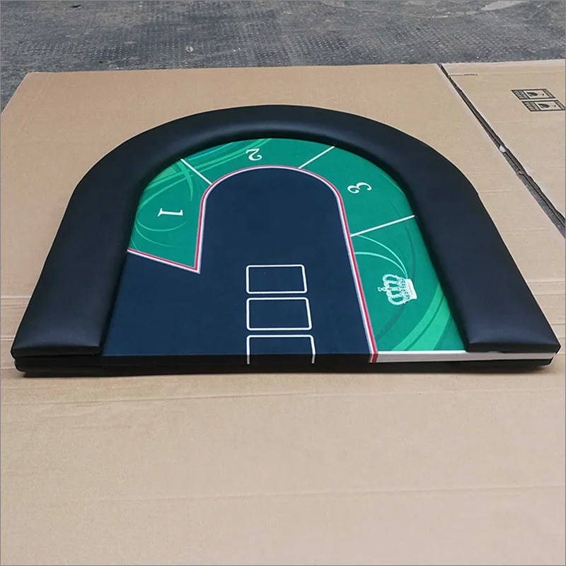 Чемпион складной стол для покера с подходящей тканью скоростной игры