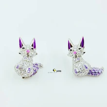 Popular  decorative accessories  fashion jewelry  earrings women's earrings fox earrings