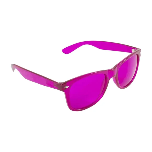 multi colored lens sunglasses