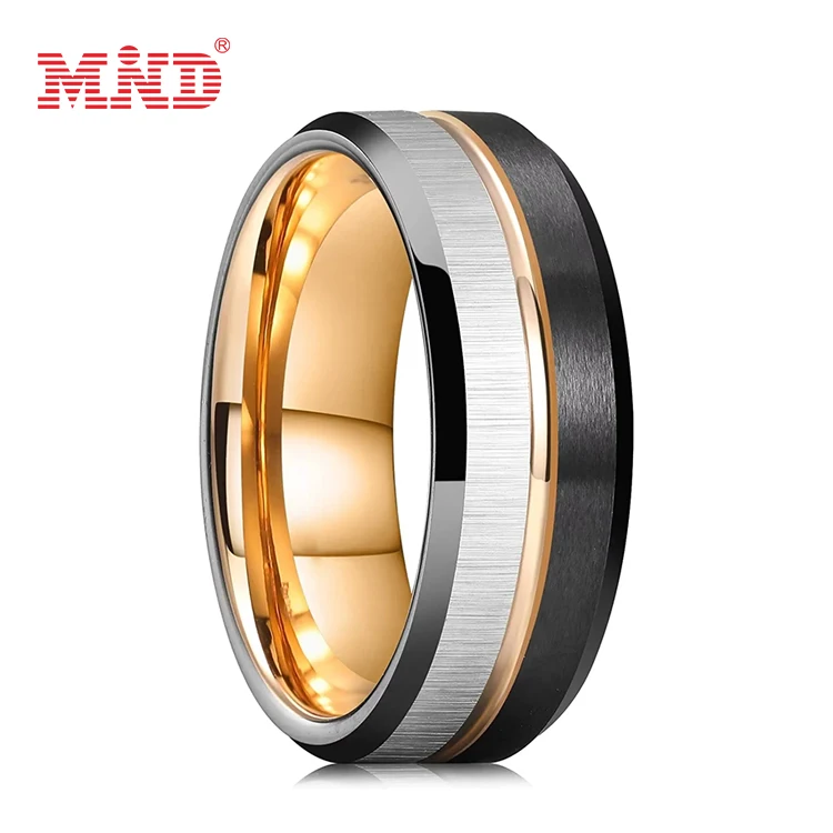 RFID Smart Rings Tungsten Steel Cashless Payment NFC Smart Finger Ring for  Men or Women