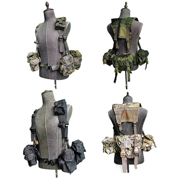 Nylon Molle System In Multi Colors Vest Carrier Hunting Training Quick Release Tactical Vest Safety Vest