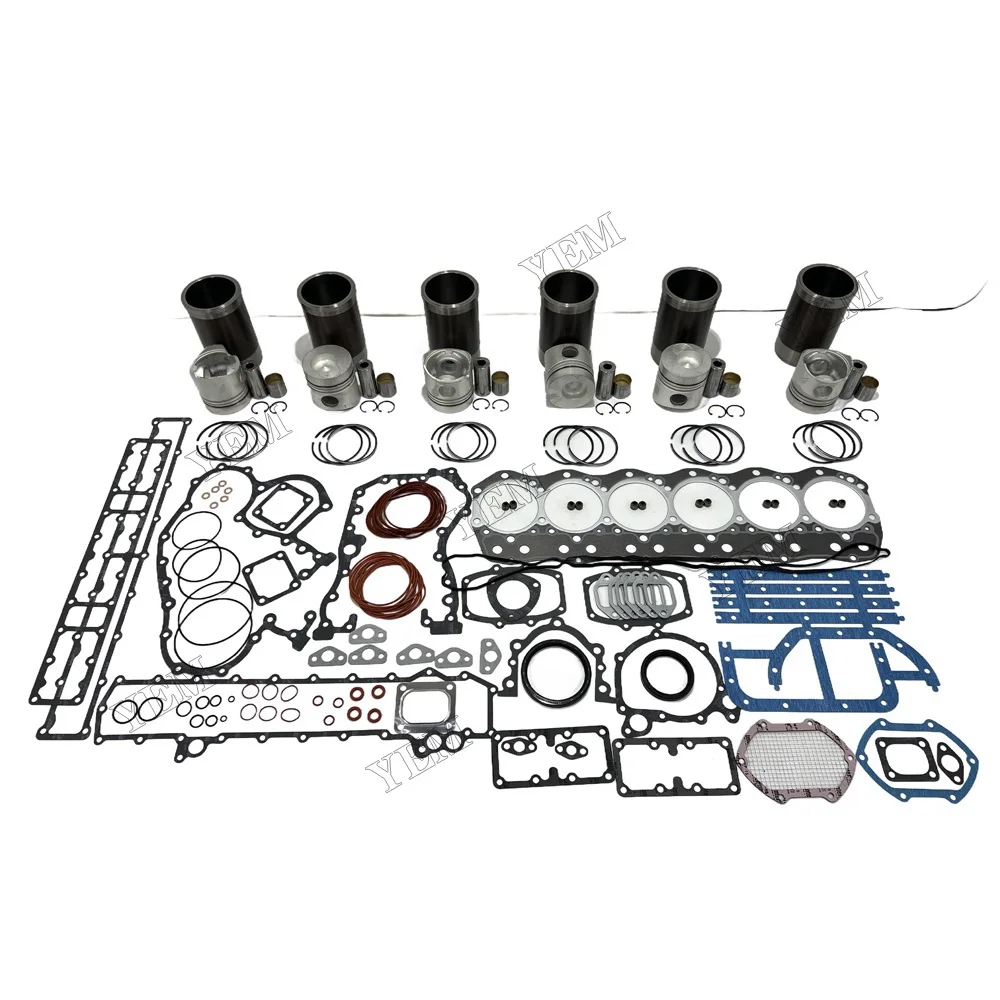 Overhaul Kit With Gasket Set Fit for Mitsubishi 6D14 Engine