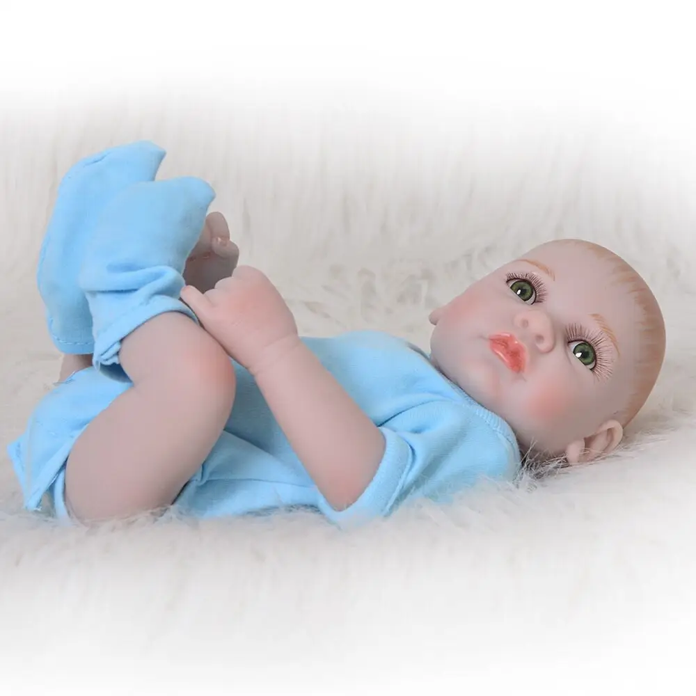 Реалистичная силиконовая кукла-младенец для маленькой