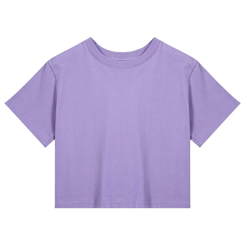 PLAVE WHY? CROP TOP T-SHIRT（S） PLAVE WHY? CROP TOP T-SHIRT（S）