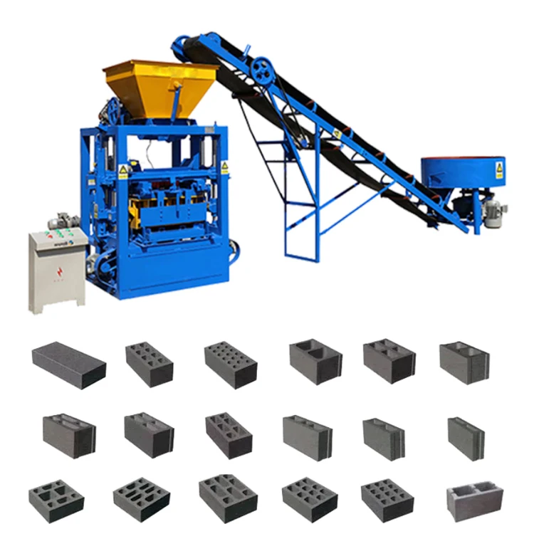 Hydraulic Vibration Concrete Machine Brick Paver Interlock Brick Block ...