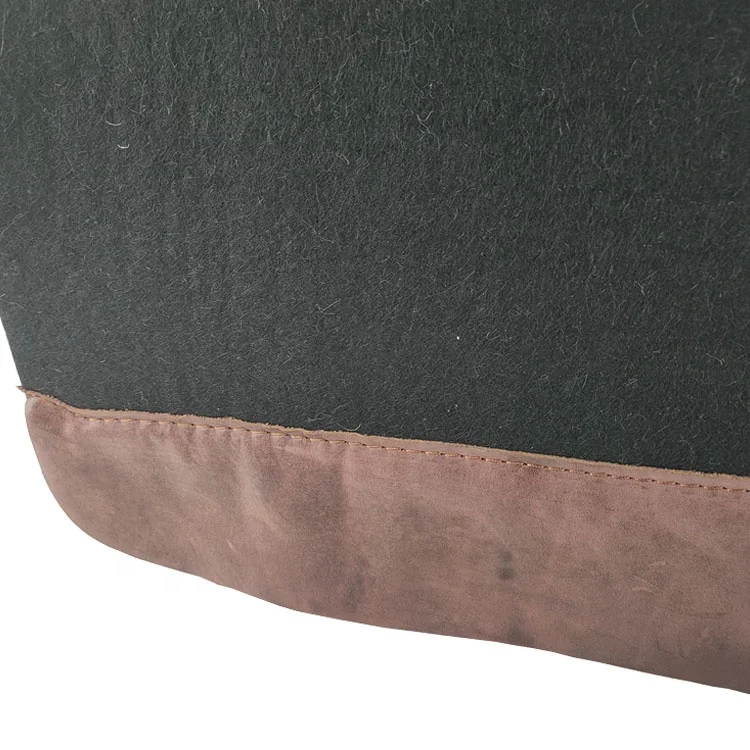 Роскошная подкладка под седло для Выездки контурная войлочная ранчо 100% Сверхтонкий шерстяной