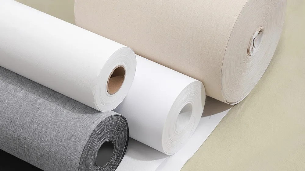 High Quality Artist Linen Canvas Fabric Roll Linen Blend Painting Hand