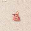 Pink Frog Charm