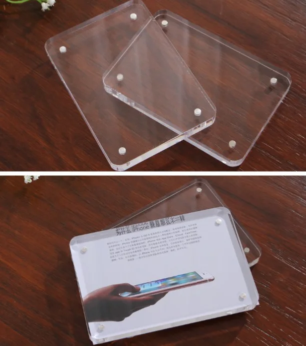 Acrylic 5x7" Bulk Picture Frames Photo Frame Buy Customized