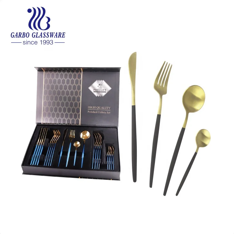 KEAWELL Luxury 20 Pieces 18/10 Stainless Steel Flatware Set, Service