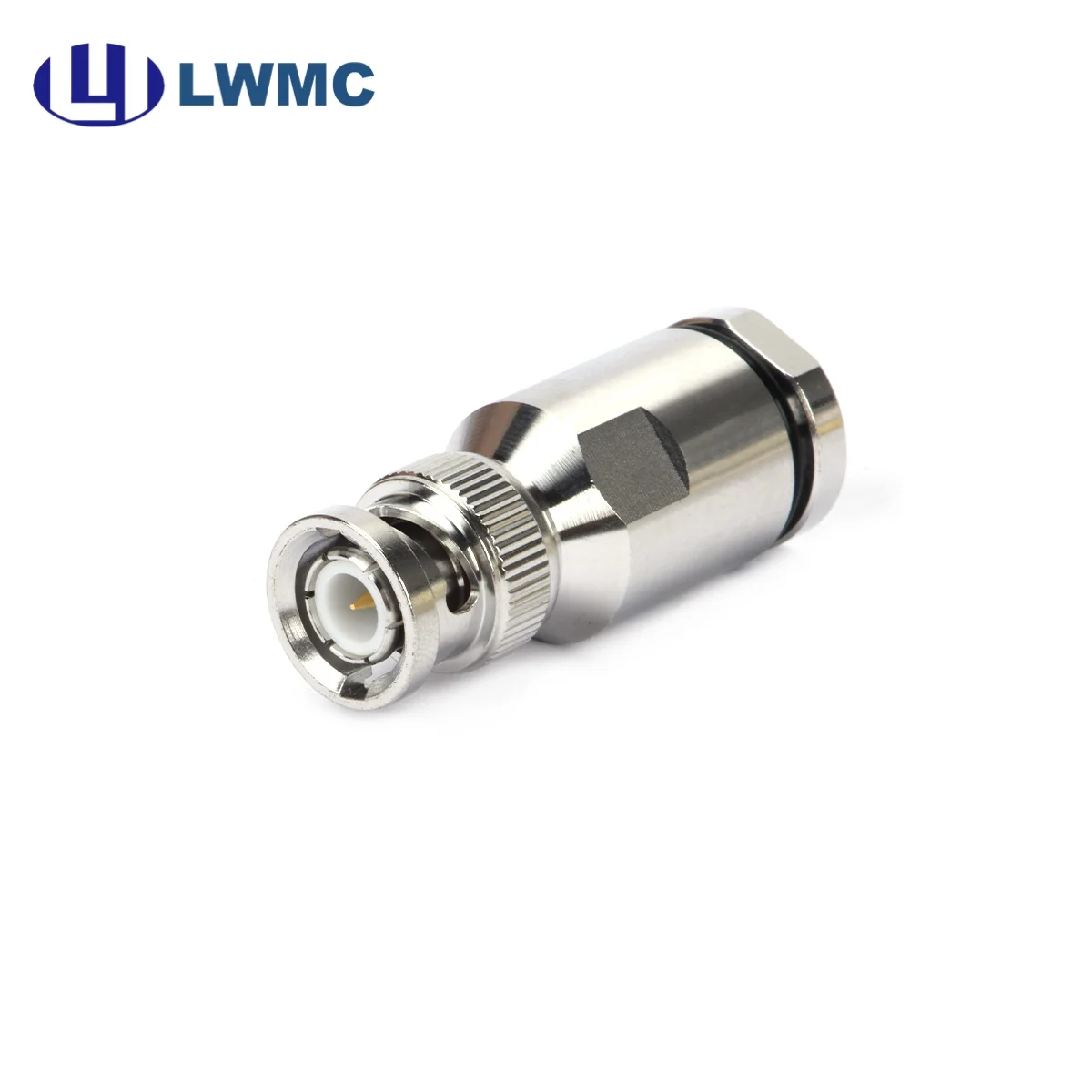 product lwmc updated factory price nickel rf connectorbnc male clamp for mp ultraflex7 cable-8