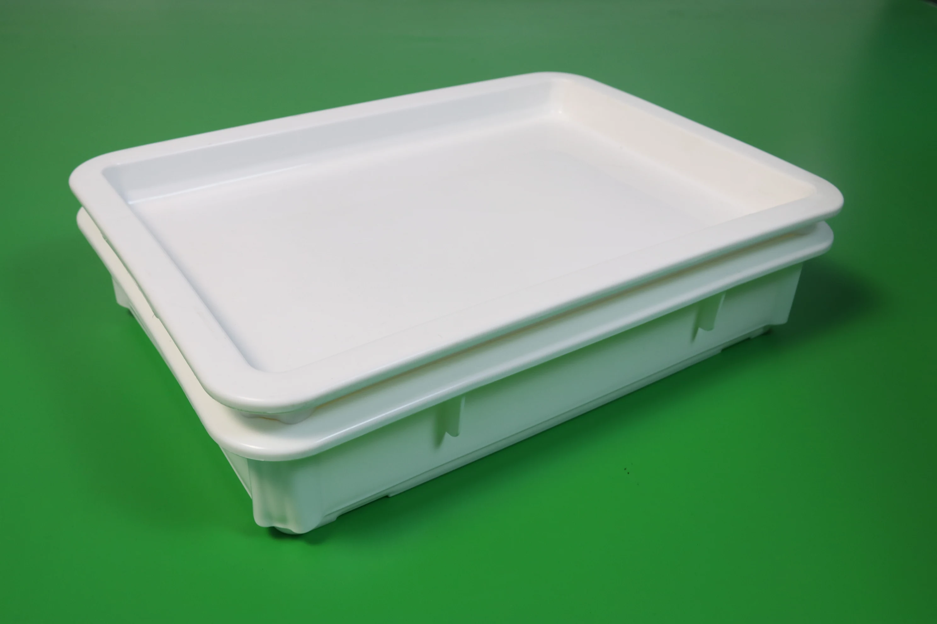 Dough Box Stackable Storage Pizza Trays Plastic Crates Dough Tote Case Boxes for Food Durable Storage Bin