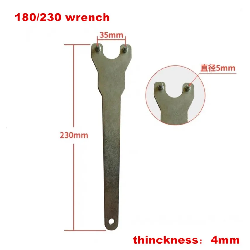 10090424  High quality  Spare Part Lock Nut Wrench For Power Tools GWS180/230 details