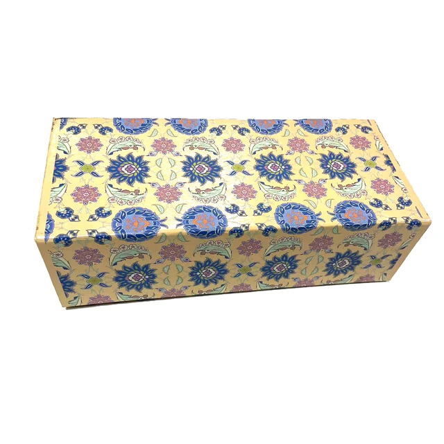 Customized hard cardboard perfume incense candle packaging gift box and watch packaging box