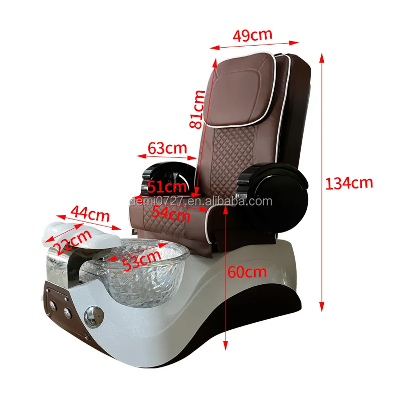 Luxury Modern 2023 New Popular Foot Spa Chair Electric Massage Manicure