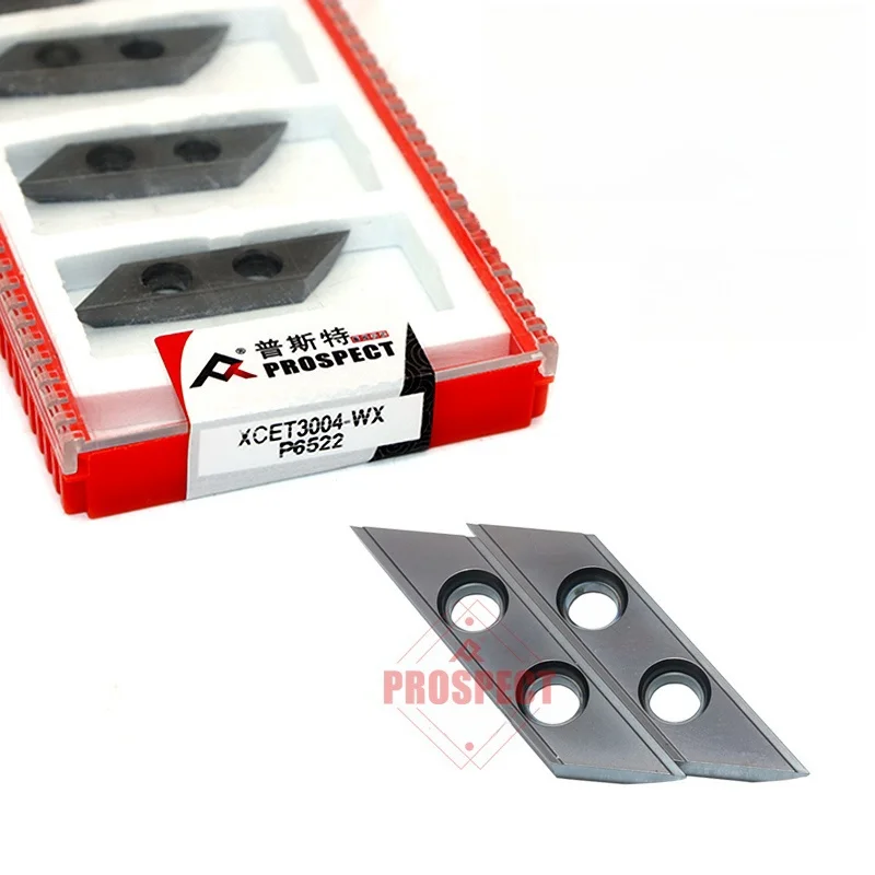 XCET3004-WX P6522 CNC Cutting Inserts - Durable Carbide Tools