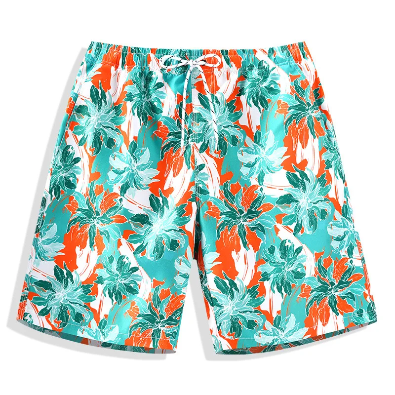 summer Beach Trousers Customize  Men's casual shorts jogger Double layer Shorts Waterproof slim swimming trunks Beach519_voghion.com