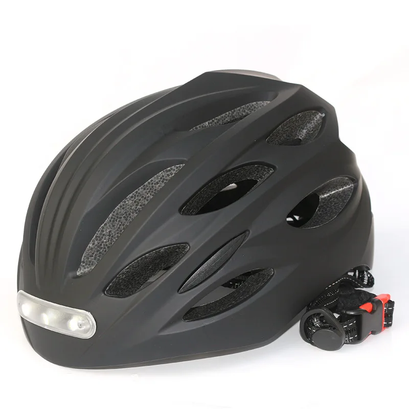 Light Mountain Bike Helmet with Smart Lighting Warning Urban 36V Scooter Helmets for Commuter Cycling Road Bike Riding