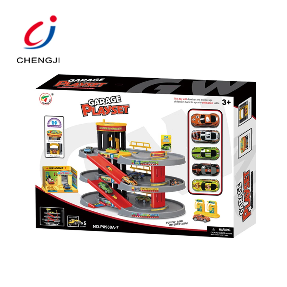 Diy Toys From China For Kids City Parking Lot,Christmas Wholesale