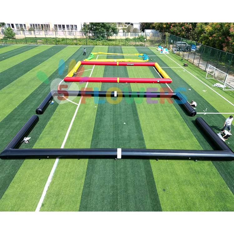Blow up Custom Made Inflatable 3v3 Football Pitch for Street Inflatable Sport Arena Soccer Field