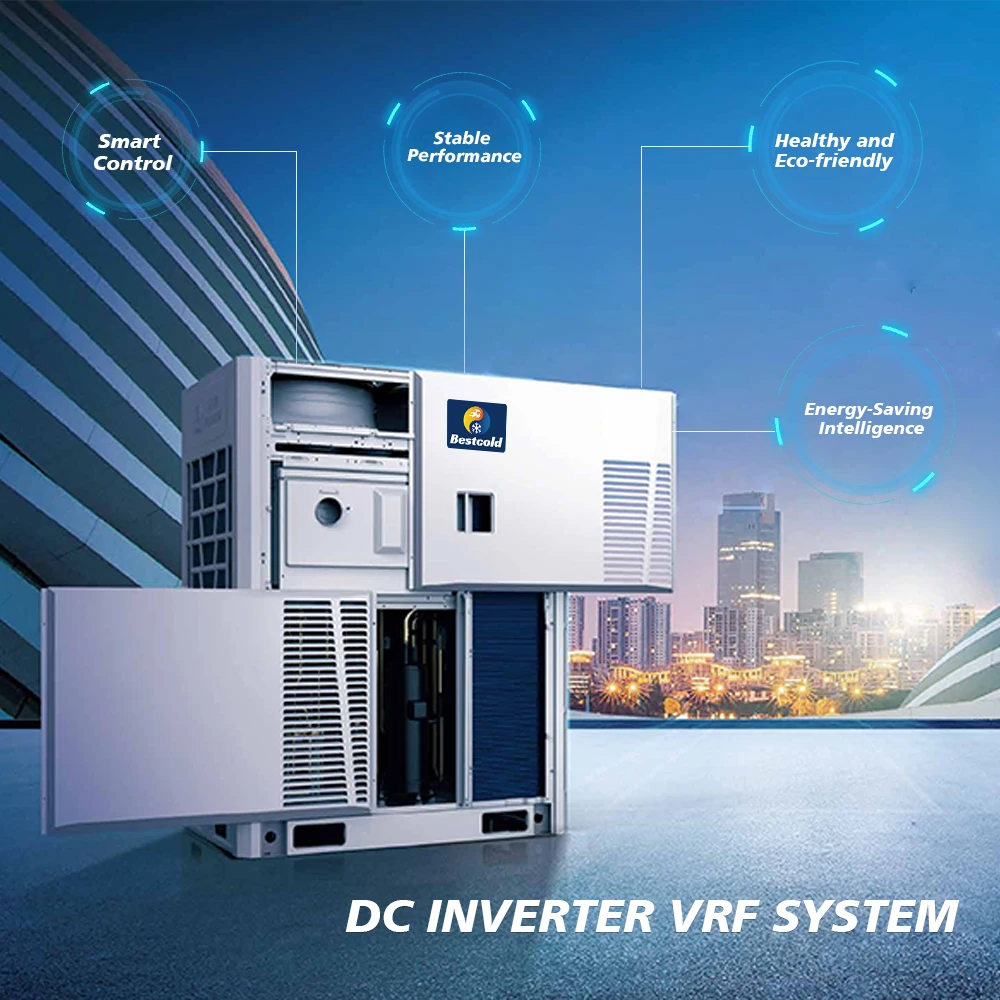 Gree Home Multi Room Inverter Multi Split Type VRF AC System Unit 3 4 5 6 Ton Central Air Conditioner