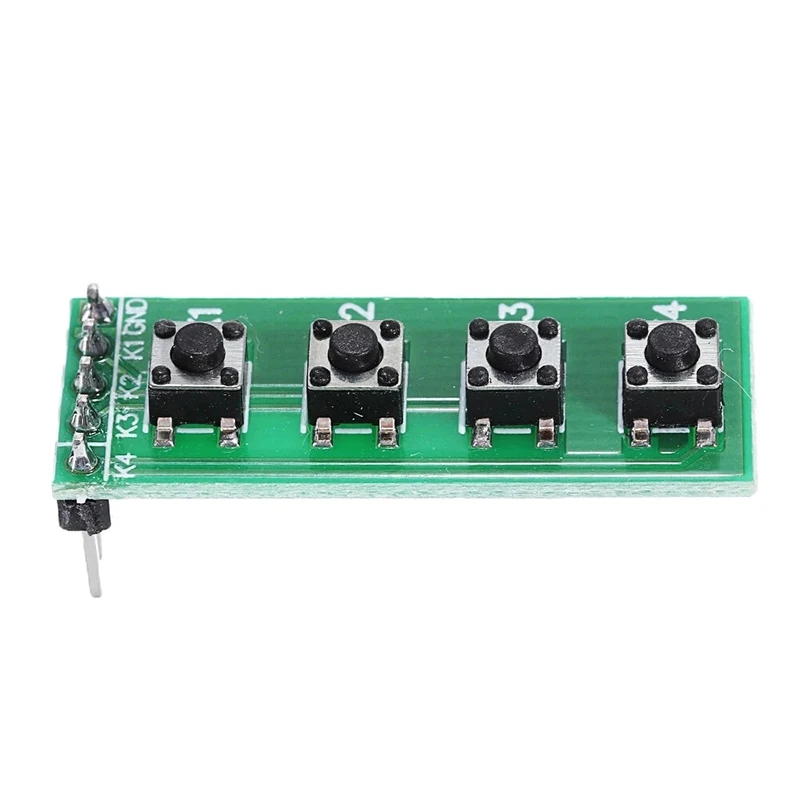 2pcs 4 Key Mcu Keyboard Matrix for MEGA2560 DUE Button Raspberry Pi Banana Pi Breadboard Switch FPGA CPLD STM32