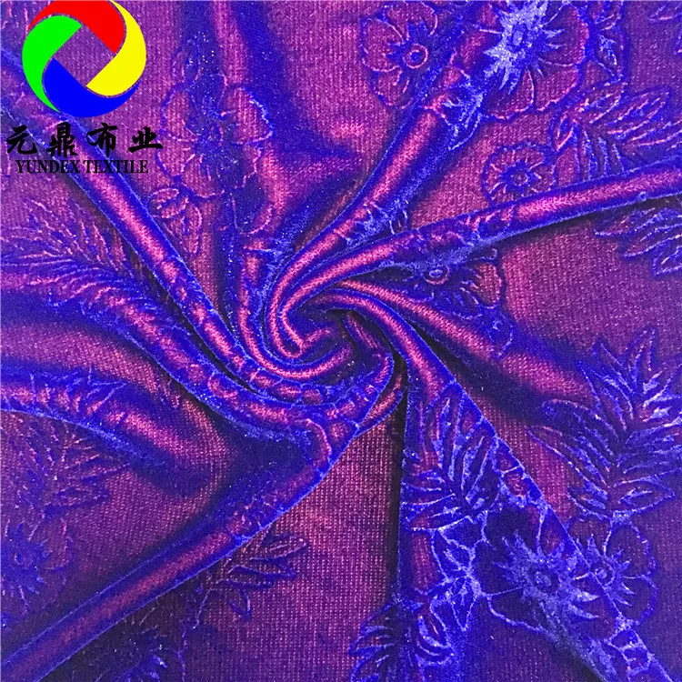 3D тиснение полиэстер простой металлик корейский микро бархат 5000 ткани с цветочным дизайном для ткани, дивана, шарфа и Durag