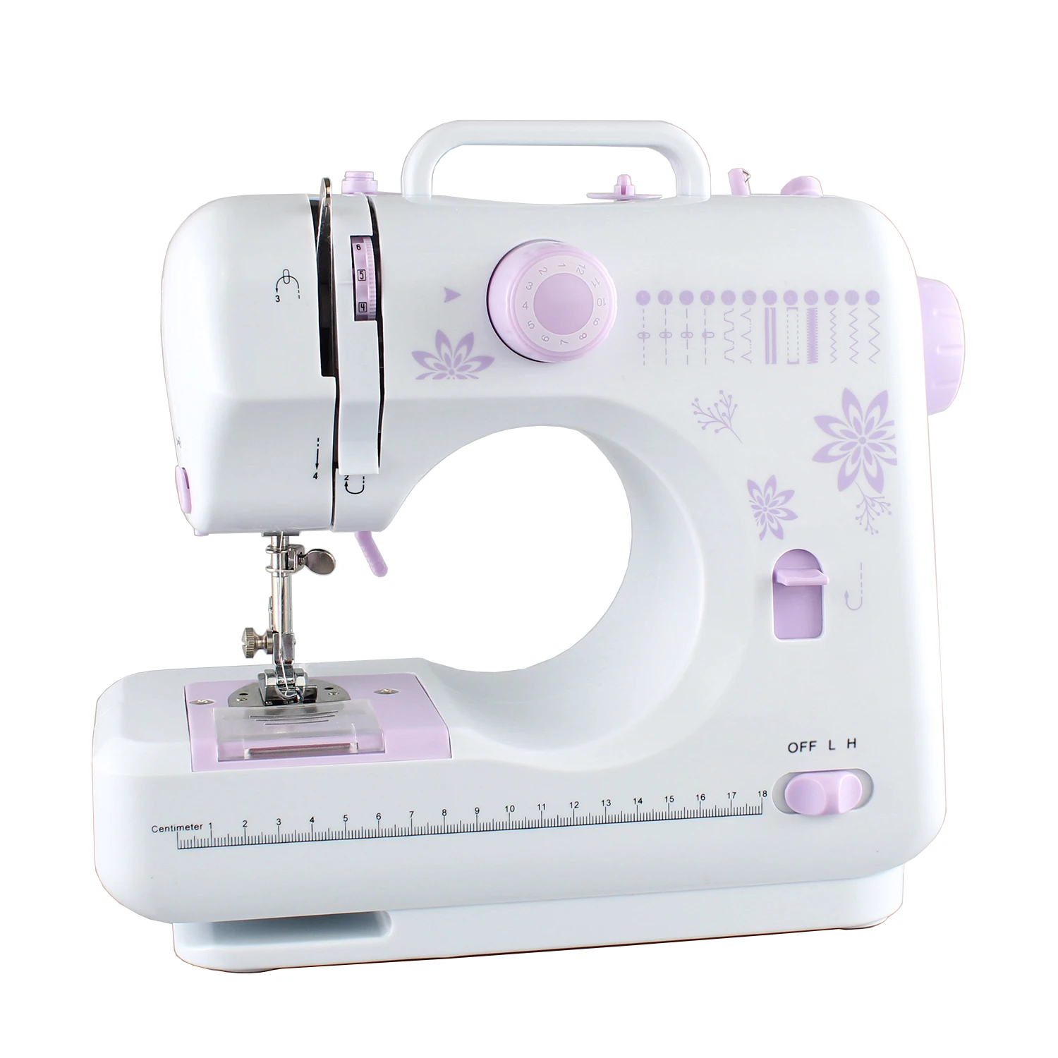 Mini Portable Electric Apparel Sewing Machine FHSM-505G Sewing Maquina De Coser Factory Price