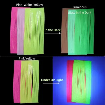 CHEERY 2mm Wide Silicone Skirt Layers for Fly Tying Fishing Lure Flutter Legs and String Materials 15g River Lake Stream – Soft Lure – view 4