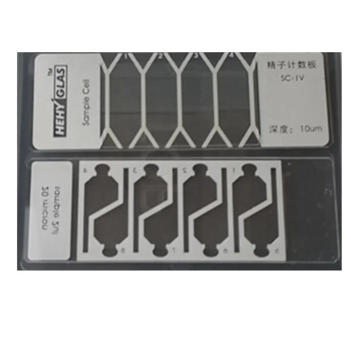 Disposable High-precision Automatic Suction Type Semen Analyzer Sperm Counting Plate (4/8 Chamber Pool)