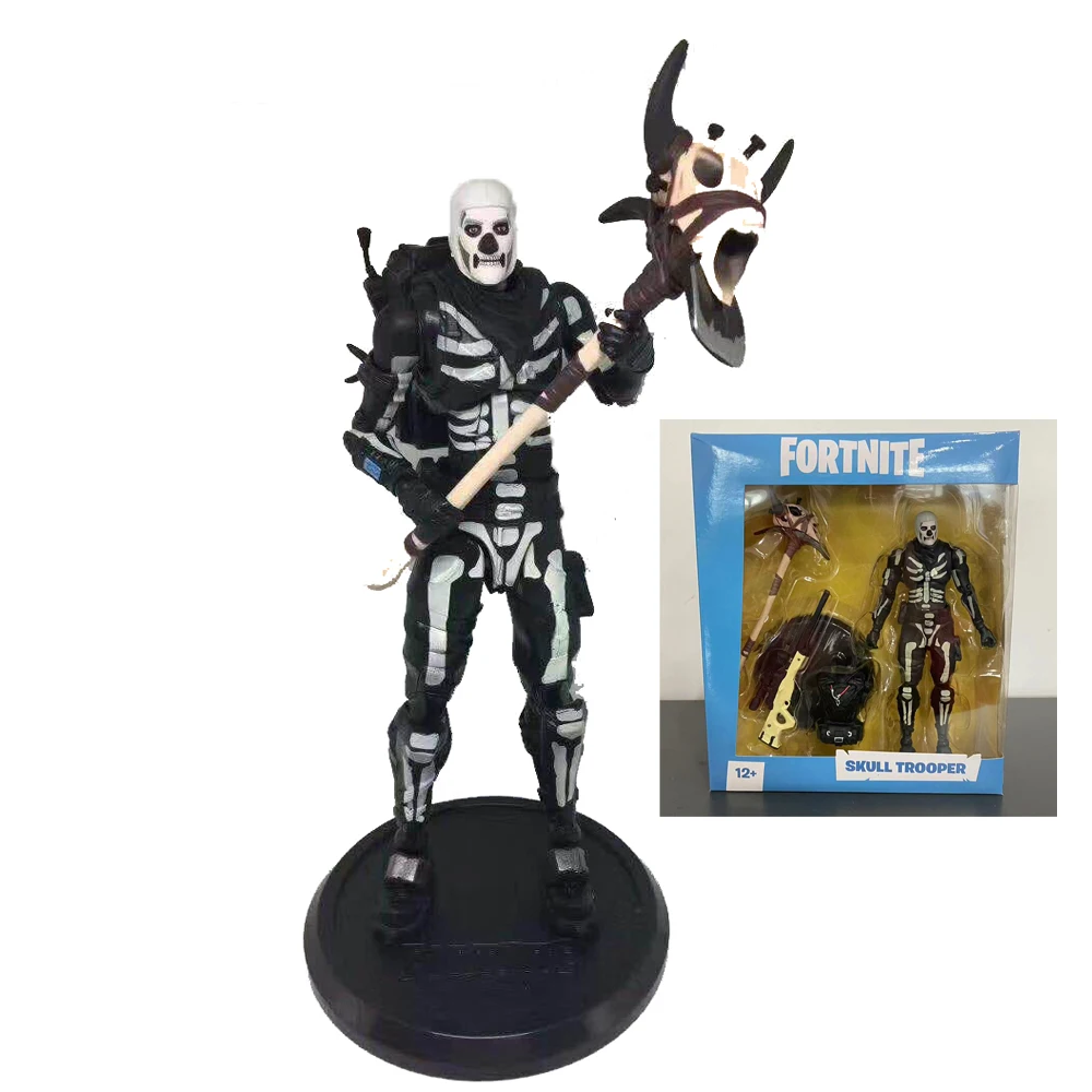 Trooper Action Figure Juguetes De Fortnite Skull Trooper 1pc