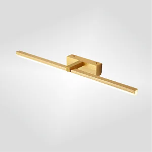 vanity lights  Modern LED Mirror Light Bathroom Vanity Wall Lamp Aluminum Waterproof Anti-Fog Surface Mounted Warm White for Hot