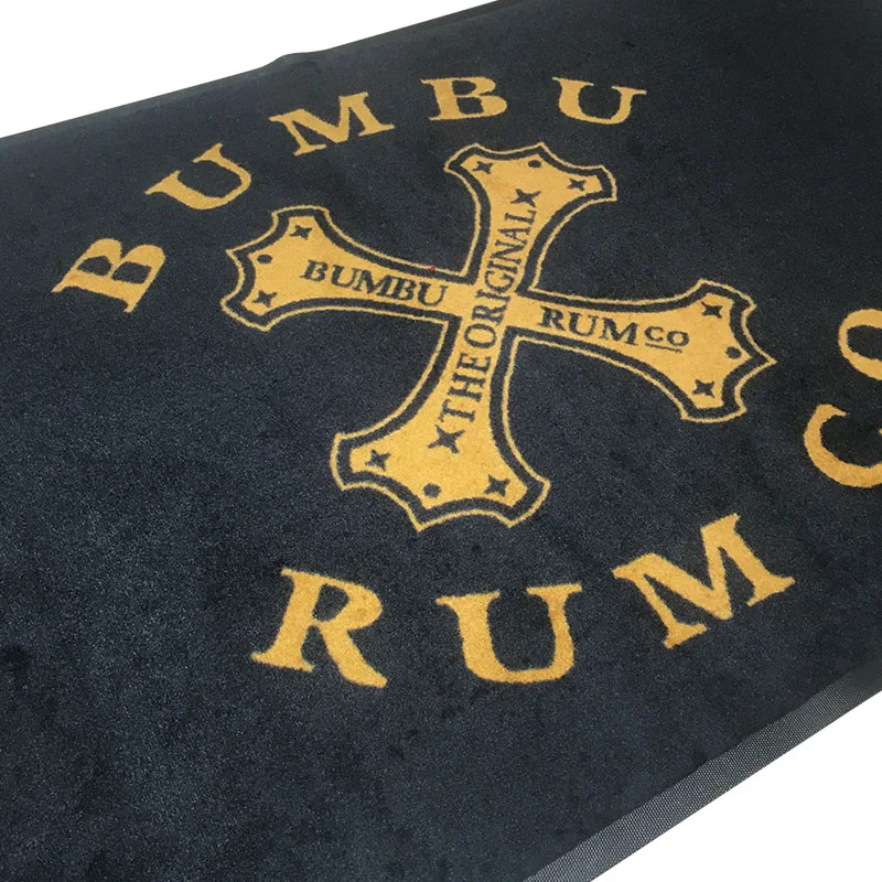 Flooring Entrance Foot Logo Mat Custom Printed Rubber Door Mat