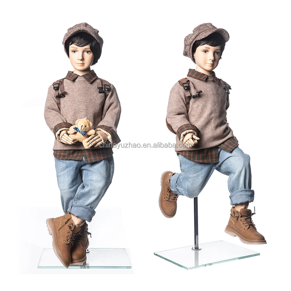 Km03 Full Body Flexible Kid Dummy Adjustable Movable Children 